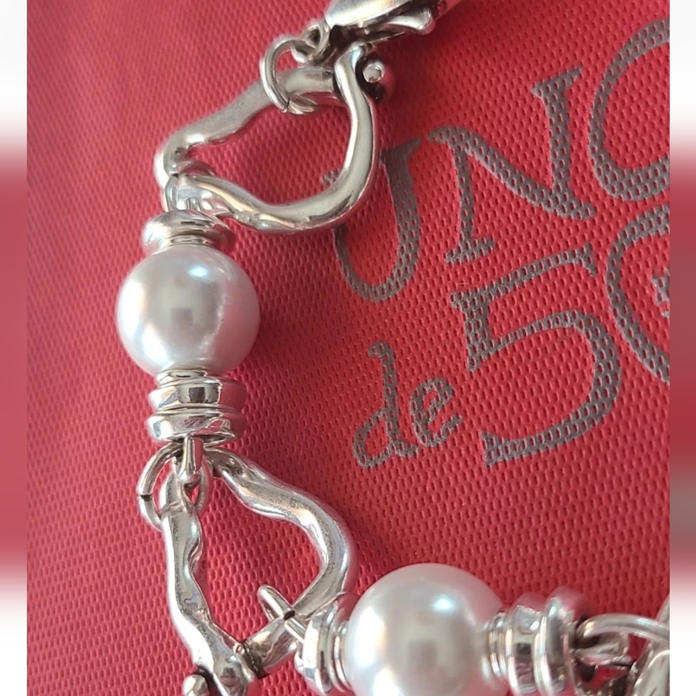 UNO de 50 Bracelet • Perla Mosqueta • BN - Picture 6 of 15